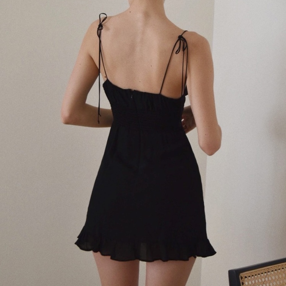 reformation black esther dress - Picture 2 of 8